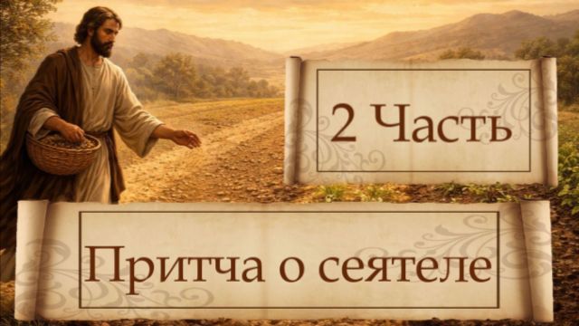 Притча о сеятеле - 2 глава смотреть онлайн