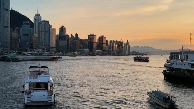 Hong Kong. Financial center. Overview video смотреть онлайн
