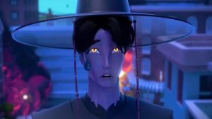 Руми, Мира и Зои! Магия цвета_K-Pop_Охотницы_на_Демонов_Huntrix! Мультик 39
