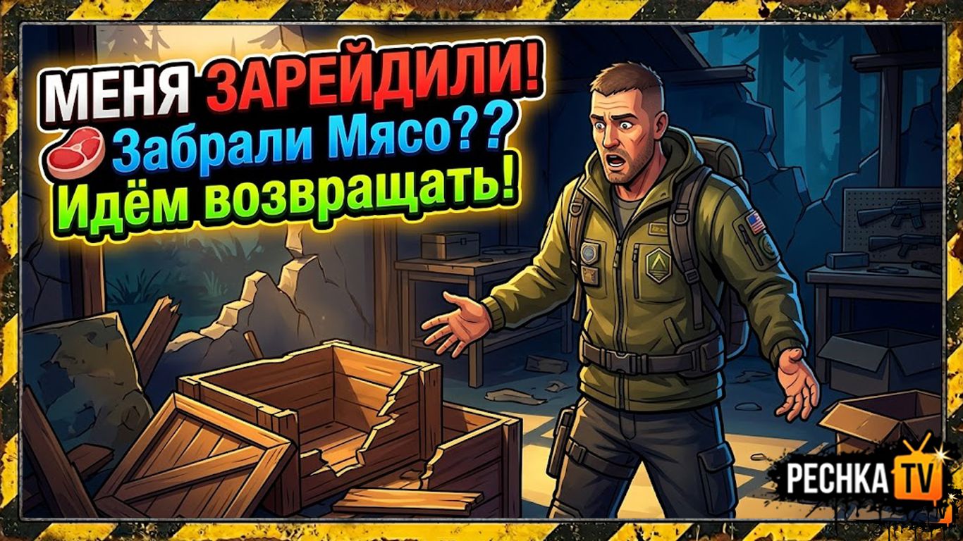 МЕНЯ ЗАРЕЙДИЛИ И ЗАБРАЛИ МЯСО В ЛАСТ ДЕЙ! ОТВЕТНЫЙ РЕЙД БАЗЫ goodman1 В LDOE | Pechka TV смотреть онлайн