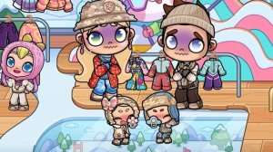 ЗИМНЯЯ ПРОГУЛКА 🎄 в AVATAR WORLD ИСТОРИЯ 💕 РУТИНА СЕМЬИ ОБНОВЛЕНИЕ СЕКРЕТЫ СЕРИАЛ
