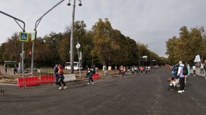 Полумарафон «Моя столица» 2024.   Финиш на 5 км с 30 минутами и медленней