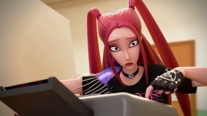 Мультик для Детей! РУМИ_МИРА_И_ЗОИ_СТАЛИ_ИГРУШКАМИ_K-Pop_Охотницы_на_Демонов_Huntrix_анимация 19