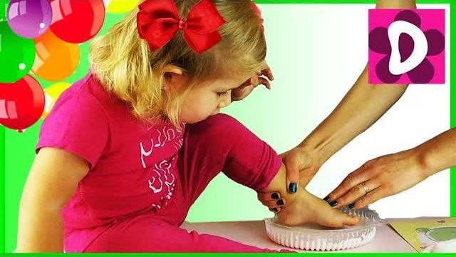 Делаем СЛЕПОК Ручки и Ножки Дианы Гипсовый unboxing new toys смотреть онлайн