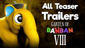 Сад Банбана 8 — официальный тизер-трейлер