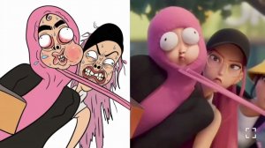 Забавные мемы и рисунки с K-pop-персонажами в образе охотников на демонов — попробуй не засмеяться