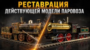 Реставрация модели паровоза 1920 года