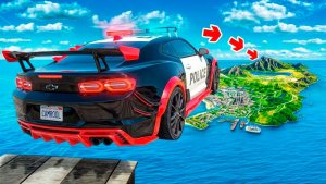 Как далеко чит тачка улетит с огромного трамплина в ГТА 5? GTA 5 Online