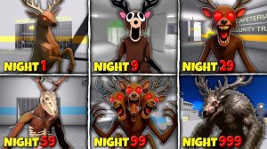 Пережили 99 ночей в лесу# ЭВОЛЮЦИЯ ВСЕХ СКАРКАРОВ в BARRY’S PRISON RUN!Новый Обби ужасов