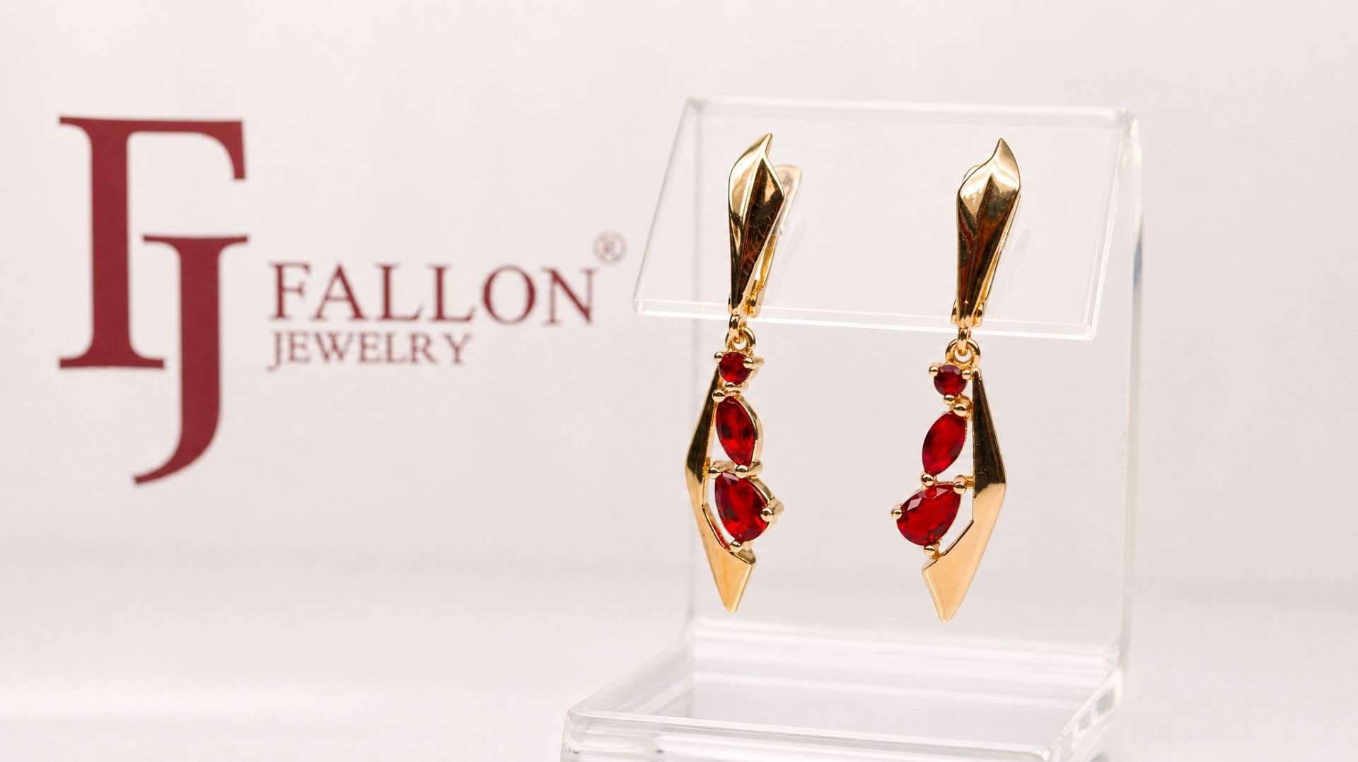 Серьги, FALLON Jewelry, (Позолота, Цирконы) , (Бонни), F1-024 смотреть онлайн