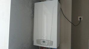 Показываю как управлять газовым котлом Baxi ECO-4S 24F