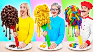 Кулинарный Челлендж Я против Бабушки  Забавная Кухонная Битва