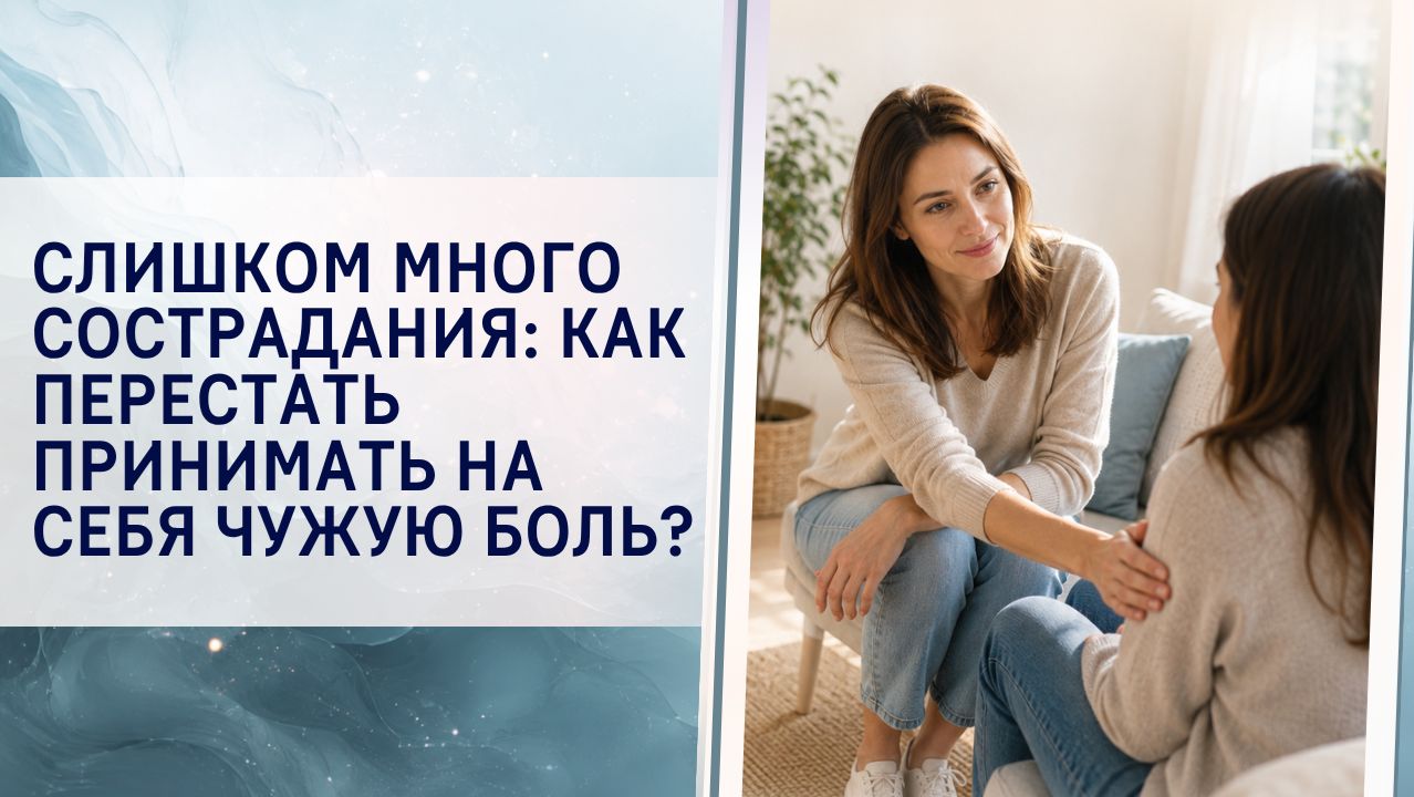 Видео: Слишком много сострадания: как перестать принимать на себя чужую боль?
