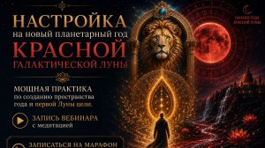 Врата Льва и новый планетарный год. Луна цели.