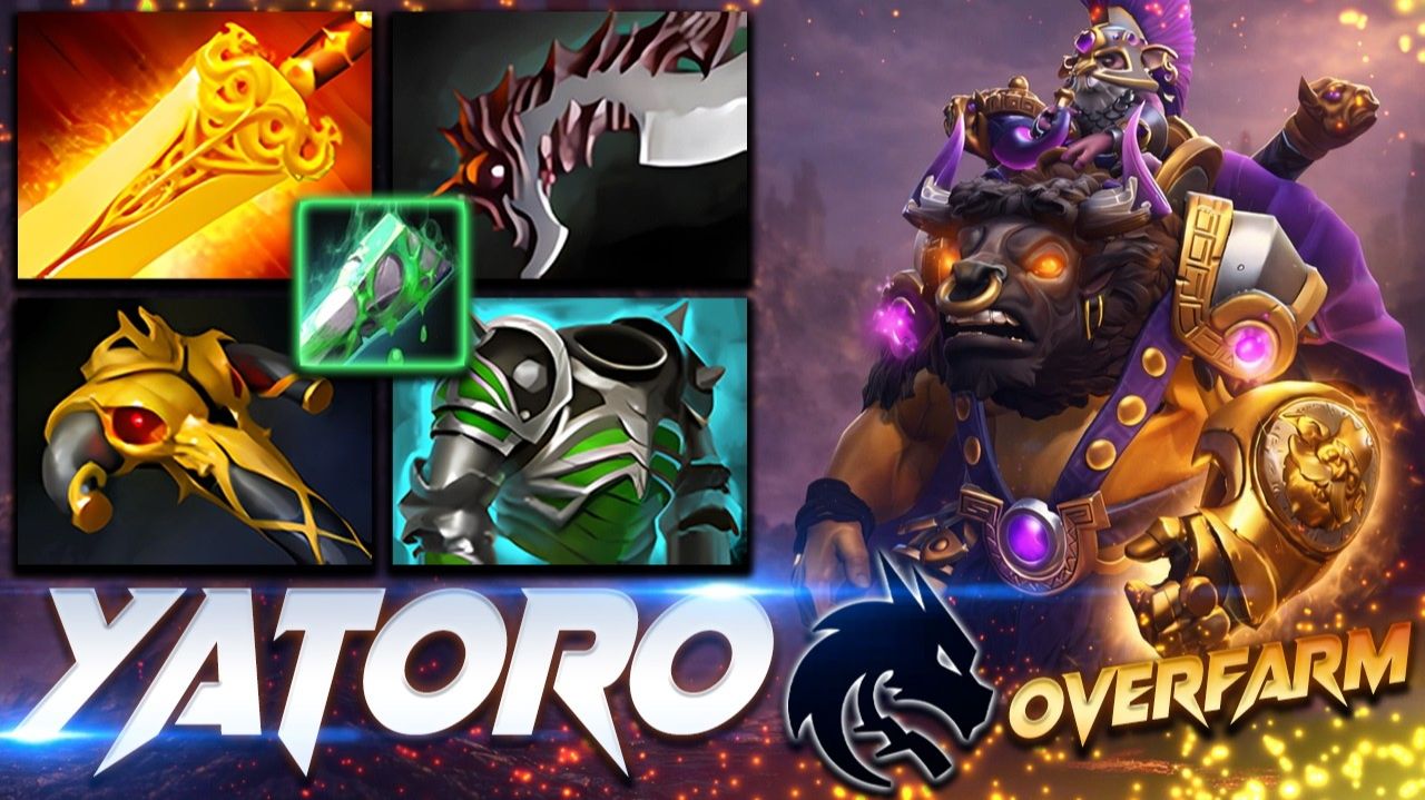 Yatoro Alchemist - OVERFARM — профессиональный геймплей в Dota 2 [Смотри и учись]