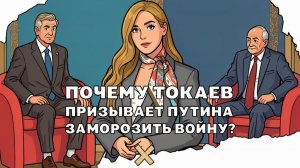 Токаев призывает Путина заморозить войну