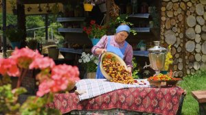 Готовим  говяжью ножку в маринаде из шелковицы! Азербайджанская Кухня Деревенская Кухня  Рецепты