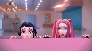 Руми, Мира и Зои! Магия цвета_K-Pop_Охотницы_на_Демонов_Huntrix! Мультик 34