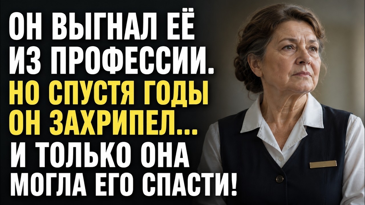 Истории из жизни/Он выгнал её из профессии/Аудиорассказы жизненные смотреть онлайн
