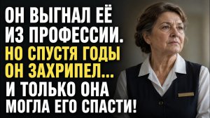 Истории из жизни/Он выгнал её из профессии/Аудиорассказы жизненные