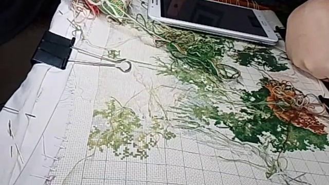 Лесная тайна Вышивка крестиком мои посиделки со вышивкой крестиком и с ау смотреть онлайн