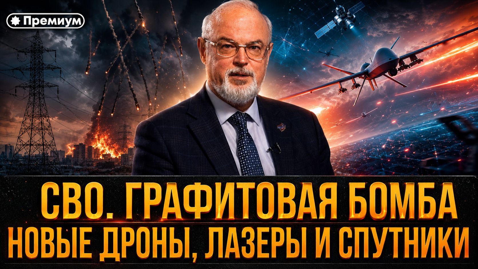 Юрий Кнутов | СВО: графитовая бомба, новые дроны, лазеры и спутники смотреть онлайн