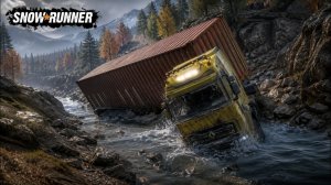 SnowRunner / хард стар / Не переверну ли я Фуру в пропасть? Доставка оружия