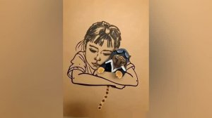 Ожившее воспоминание: Моя дочка и её любимый тигренок Полосаткин Яков 🐯✈️