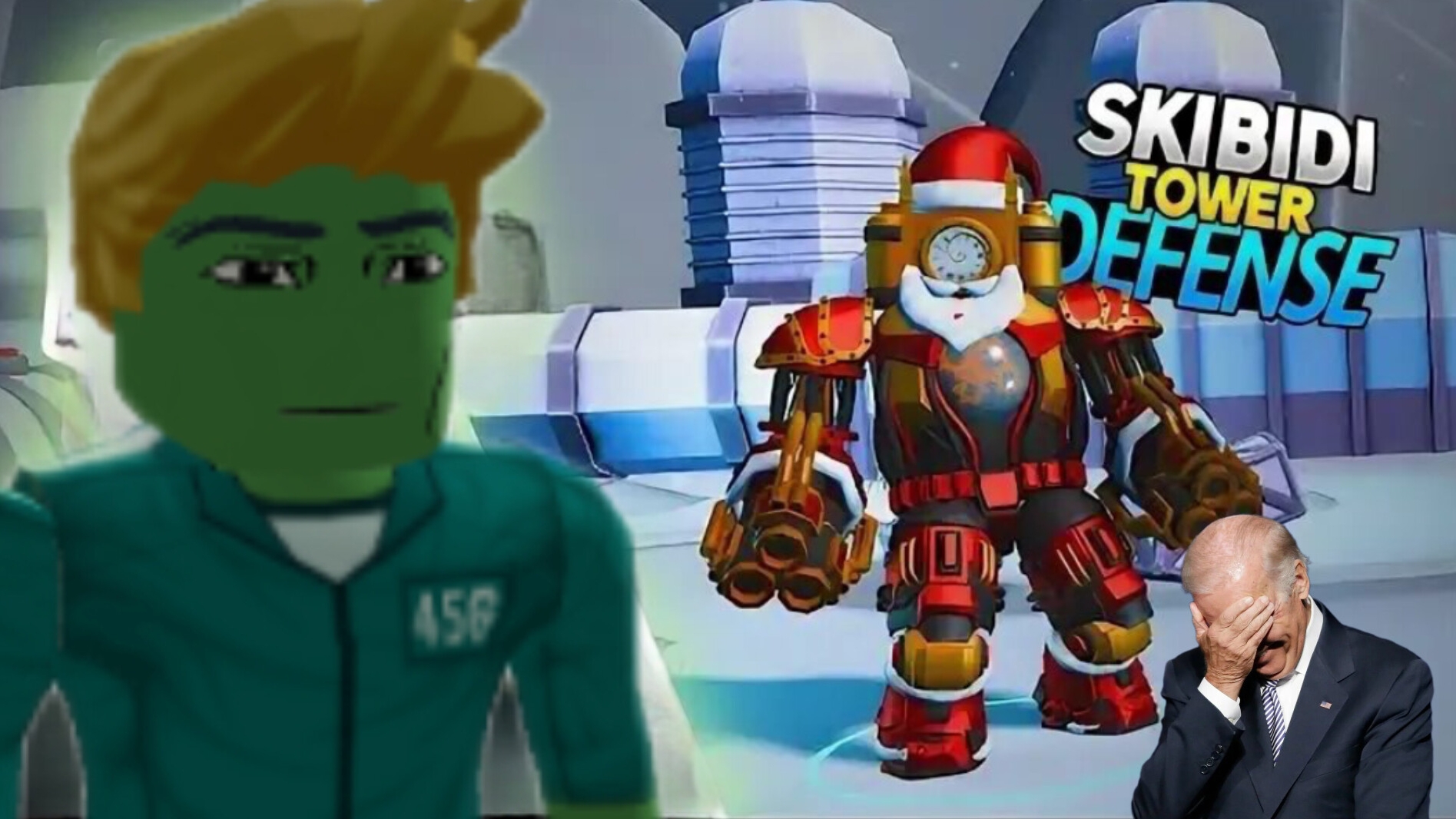 обзор на Upgraded Titan Santa Clockman в стд Skibidi Tower Defense #5