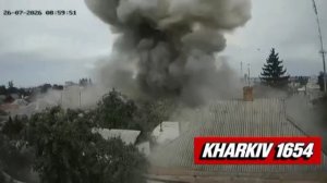 Харьков, прилет ракеты Х-101 по одному из штабов НАТОвской ЧВК «ВСУ».
