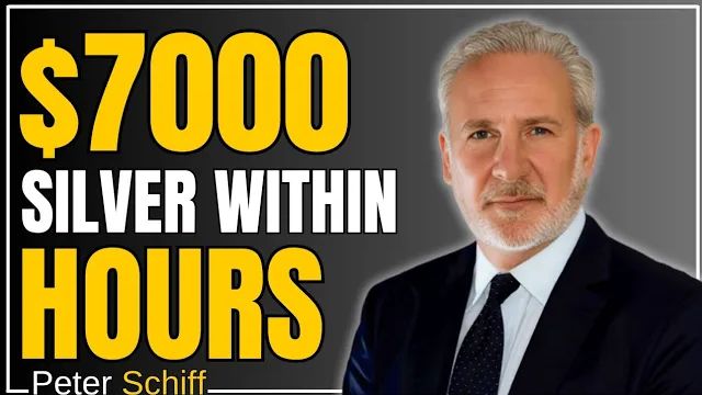 $7,000 SILVER PRICE ALERT! PETER SCHIFF'S SHOCKING SILVER PREDICTION GOLD & SILVER HOLDERS MUST смотреть онлайн