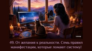 ПОДКАСТ ТОЙ САМОЙ ПОДРУГИ | 49. От желания к реальности 7 правил манифестации, ломают систему!