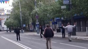 Мариуполь 9 мая 2014 год