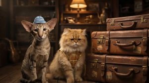 Если бы «Джентльменов Удачи» снимали коты... 🐱🎬