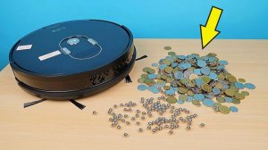 Робот Пылесос Ilife A7 против Железных шариков и Монет! alex boyko