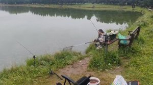 Поимка на большом водоёме