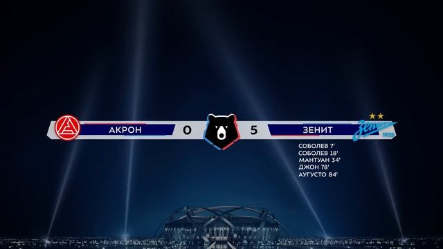 Все голы 25.07.2026 | 1 тур Альфа-Банк РПЛ 2026/27
