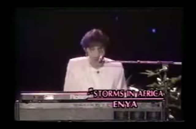 Enya - Storms In Africa Live at Monte Carlo World Music Awards 1989 смотреть онлайн