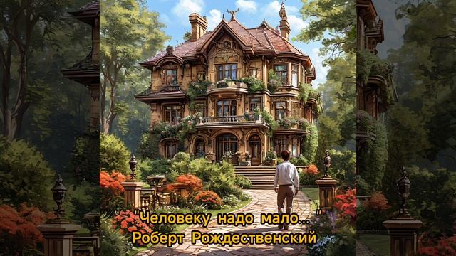 Человеку надо мало... Роберт Рождественский ❤️💫#стихожизни#любовь