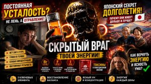 ПОЧЕМУ ТЫ ВСЕГДА УСТАВШИЙ? 😱 Секрет, который скрывают — этот метод меняет всё!