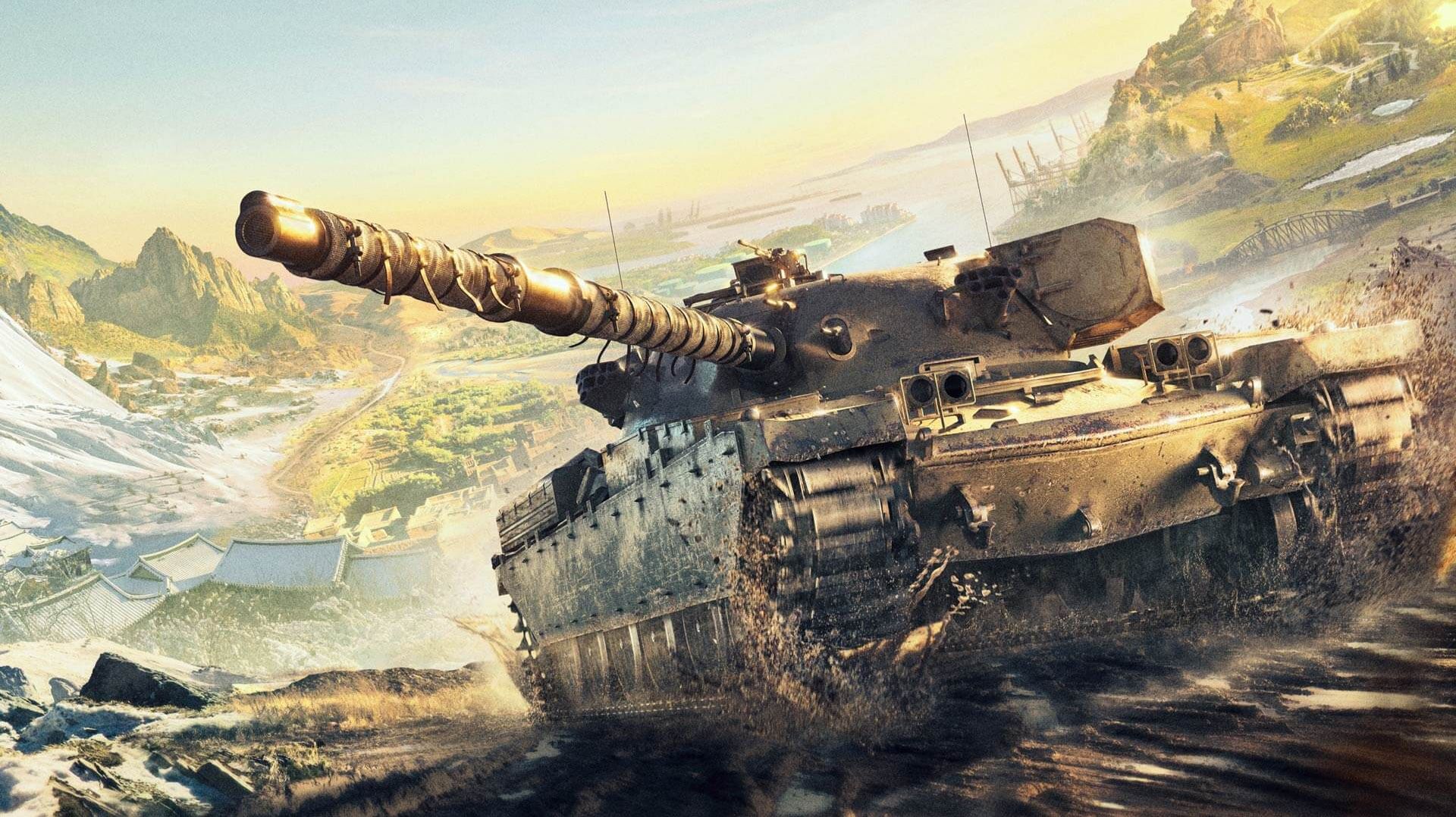 Chieftain Mk. 6 - Tanks Blitz Один против всех!!! смотреть онлайн
