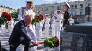 Праздничные мероприятия ко Дню Военно‑Морского флота прошли в Санкт‑Петербурге