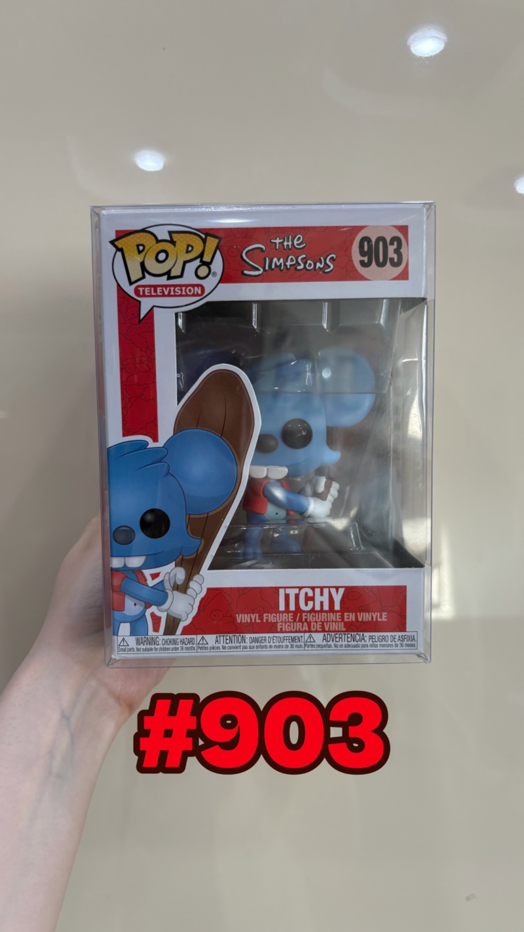 📌Funko Pop 903 Itchy