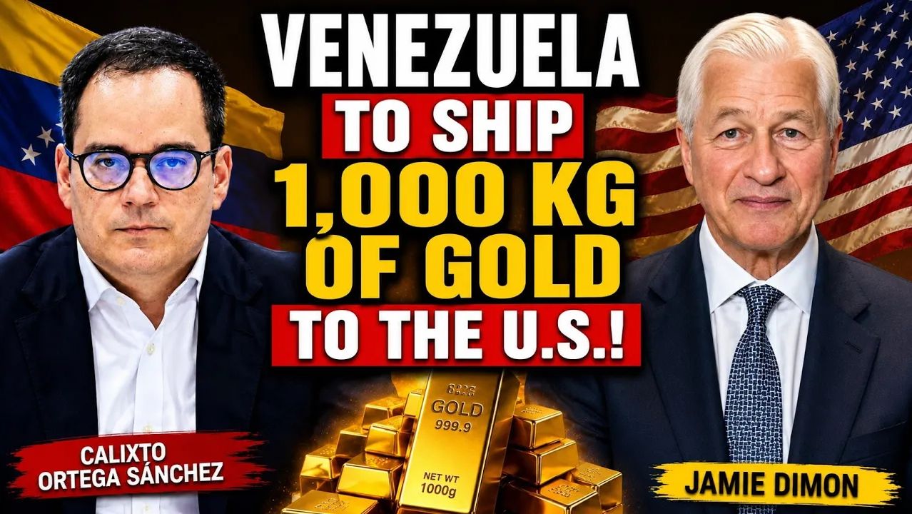 MASSIVE GOLD DEAL! VENEZUELA TO SHIP 1,000 KG OF GOLD TO THE U.S. JAMIE DIMON'S SHOCKING WARNING смотреть онлайн