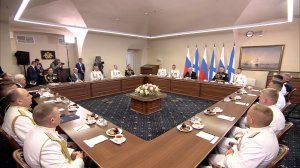 Встреча с военнослужащими ВМФ