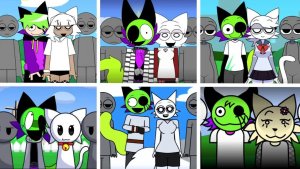 Sprunki - Incredibox но ТОЛЬКОВ ACID и WENDA в ВСЕ Люди Мод