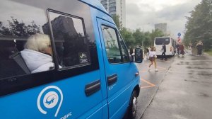 Маршрутка Mercedes Benz Спринтер борт 192151 маршрут 1358