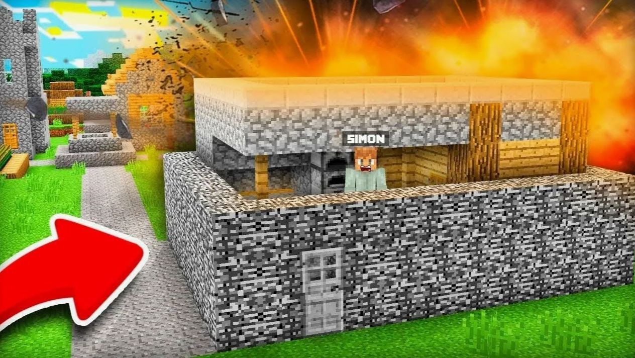 ПОЧЕМУ Я ОТГОРОДИЛ СВОЙ ДОМ ОТ ВСЕЙ ДЕРЕВНИ ЖИТЕЛЕЙ В МАЙНКРАФТ Компот Minecraft смотреть онлайн