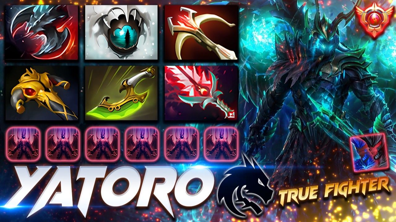 Yatoro Terrorblade - TRUE FIGHTER — профессиональный геймплей в Dota 2 [Смотри и учись]