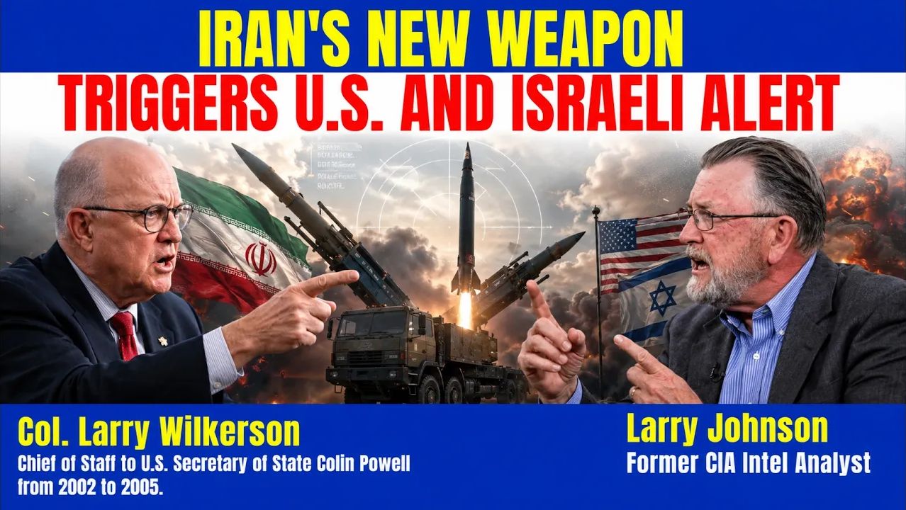 Iran Unveils an Unstoppable New Weapon—U.S. and Israel on Alert Lawrence Wilkerson смотреть онлайн